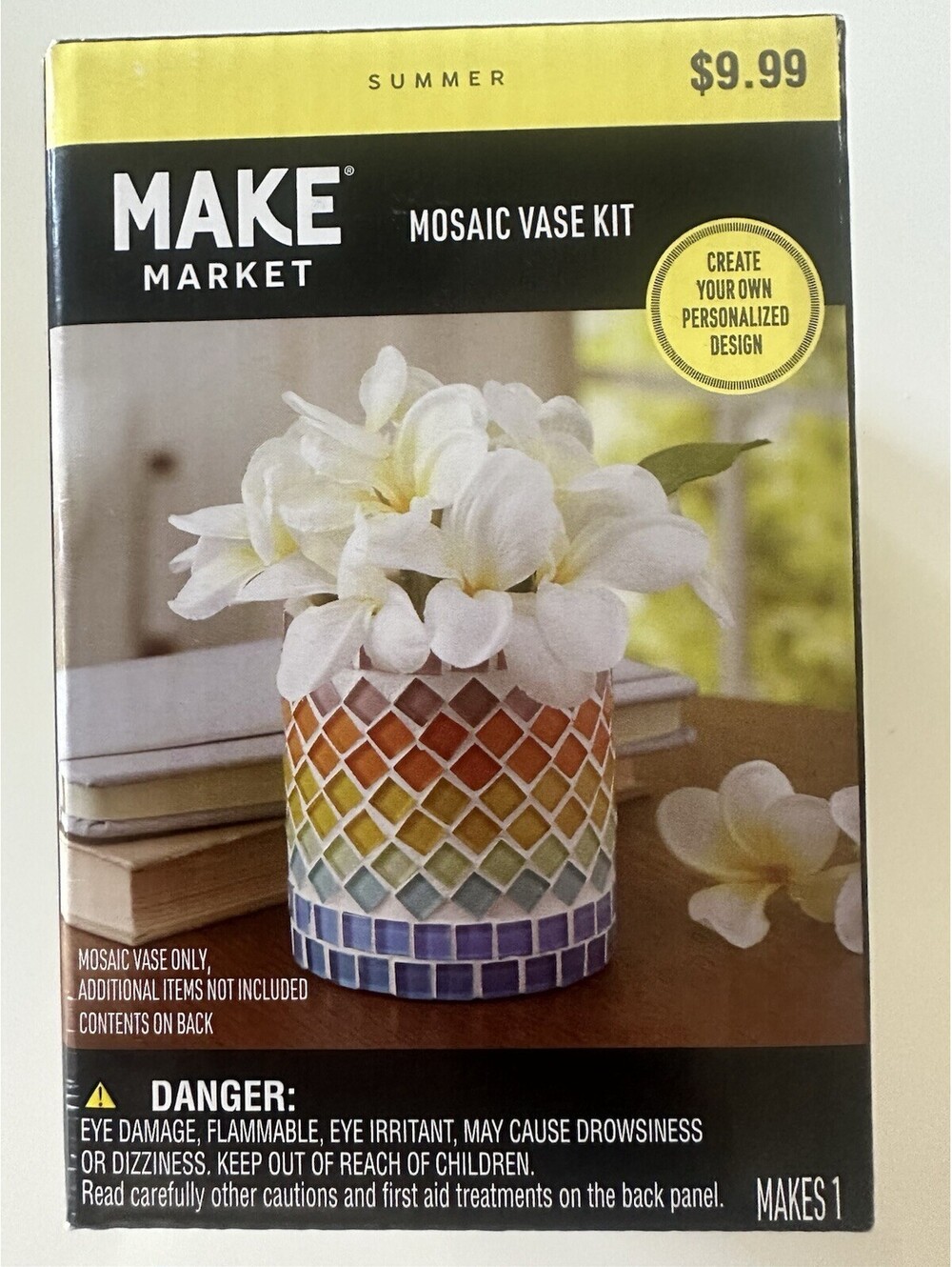 DIY Make Market Mosaic Vase Kit